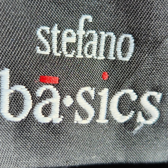 Stefano basics Black Straight Leg Cotton Pants w/Pockets Plus Size 16 - Picture 4 of 7